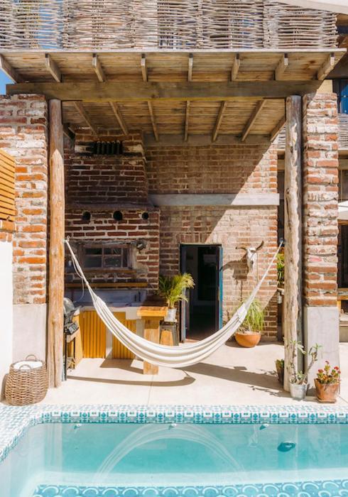 Baja House Hotel โทโดส ซานโตส ภายนอก รูปภาพ