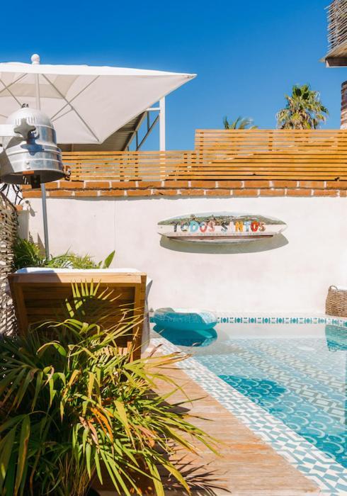 Baja House Hotel โทโดส ซานโตส ภายนอก รูปภาพ