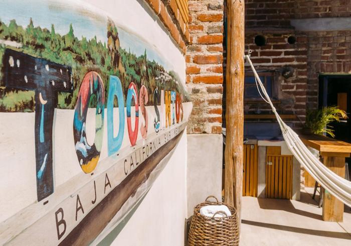 Baja House Hotel โทโดส ซานโตส ภายนอก รูปภาพ