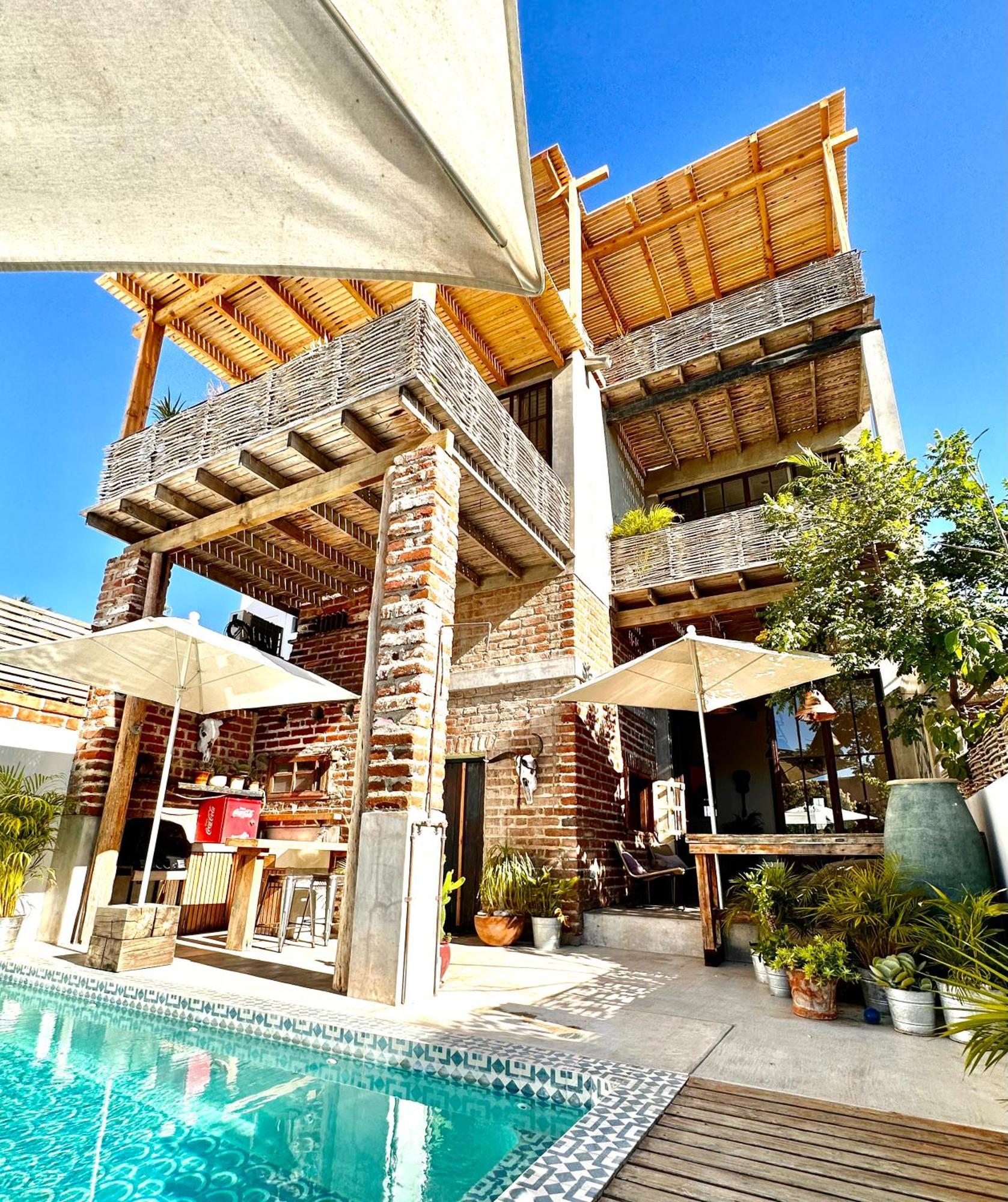 Baja House Hotel โทโดส ซานโตส ภายนอก รูปภาพ
